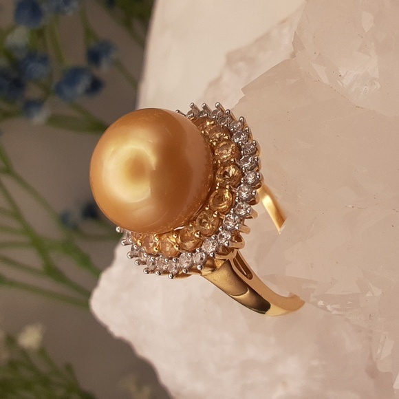 925 South Sea Pearl Ring.